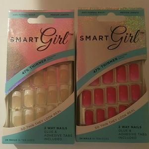 24 Nails in 10 sizes  (2 boxes)  Smart Girl